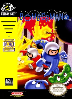 Bomberman II (USA) box cover front